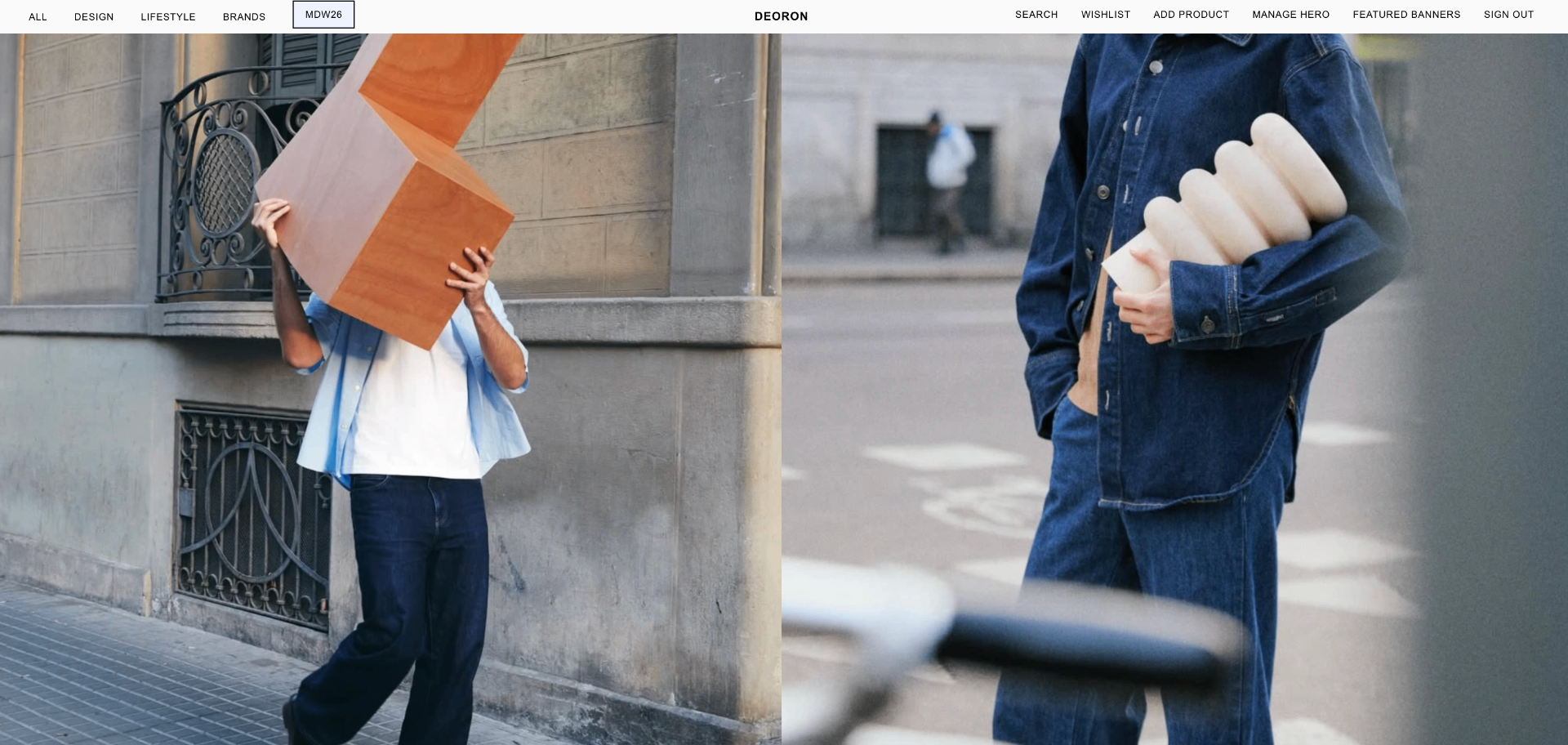DEORON - Curated Contemporary Design & Lifestyle